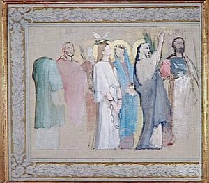 Procession De Saints Martyrs — Jules Elie Delauney