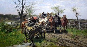 Meeting On The Bridge — Josef Von Brandt