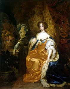 Portrait Of Mary Stuart Ii — Caspar Netscher
