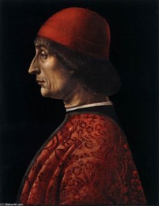Portrait Of Giovanni Francesco Brivio — Vincenzo Foppa