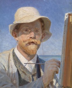 Self Portrait — Peder Severin Kroyer