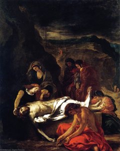La Lamentation — Eugène Delacroix