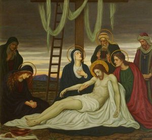 Jesus Is Taken Down From The Cross (part Of ‘stations Of The Cross’) — Edward Arthur Fellowes Prynne
