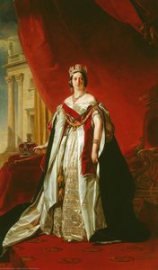 Portrait Of Victoria Of The United Kingdom — Franz Xavier Winterhalter