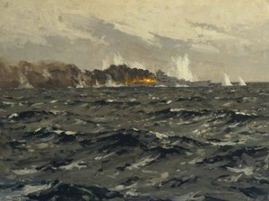 End Of The 'bismarck', 27 May 1941 — Norman Wilkinson