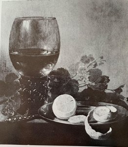 Still Life Of A Roemer And Fruit — Pieter Claesz