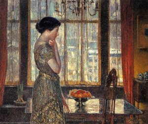 New York Winter Window — Frederick Childe Hassam