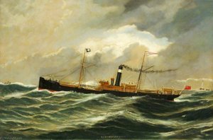Steamship 'ezardian' Of Goole — Reuben Chappell