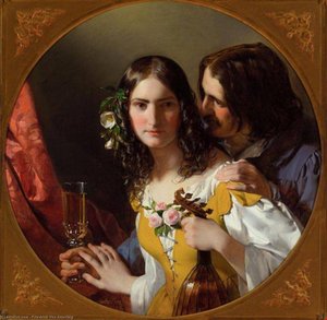 The Three Costly Things — Friedrich Ritter Von Amerling