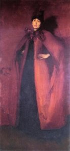 Harmony In Red: Lamplight — James Abbott Mcneill Whistler