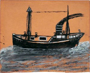 Black Steamship — Alfred Wallis