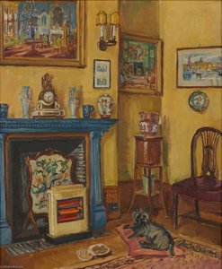 The Blue Mantlepiece — Marie Louise Roosevelt Pierrepont