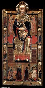 Virgin In Majesty — Coppo Di Marcovaldo