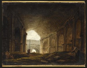 Interieur Du Colisee — Hubert Robert