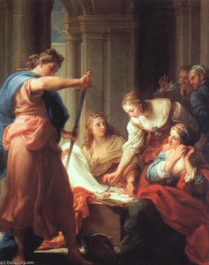 Achilles At The Court Of Lycomedes — Pompeo Batoni