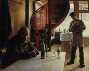 Le Franc, Wine Merchant, Boulevard De Clichy, Paris — Eero Järnefelt
