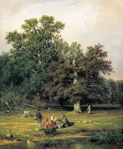 Cueillette De Champignons — Ivan Ivanovich Shishkin