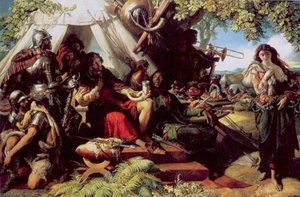 King Cophetua And The Beggarmaid — Daniel Maclise
