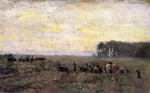 Haying Scene — Theodore Clement Steele