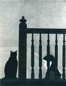 The Bannister — Will Barnet