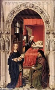 Altarbild St Johannes (linker Flügel) — Rogier Van Der Weyden