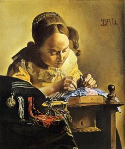 İncüyü Üzen (vermeer’den Sonra) — Salvador Dali