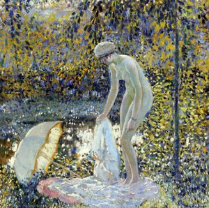 Parasolul — Frederick Carl Frieseke