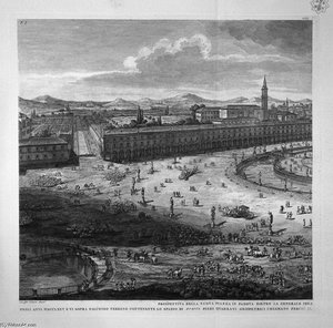 Prospettiva Della Piazza Nuova A Padova — Giovanni Battista Piranesi