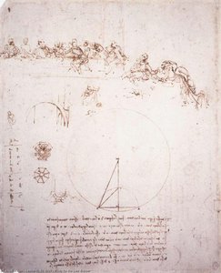 Studie Zum Abendmahl — Leonardo Da Vinci