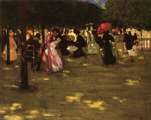 Luxembourg Gardens — Frederick Carl Frieseke