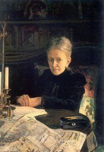 Portrait Of Yelena Likhachova — Nikolai Ge