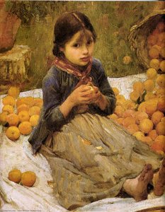 The Orange Gatherers — John William Waterhouse