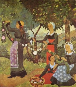La Guirlande De Roses — Paul Sérusier