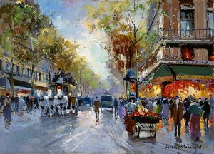Café De La Paix — Antoine Blanchard (marcel Masson)