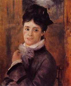 Madame Claude Monet — Pierre-auguste Renoir
