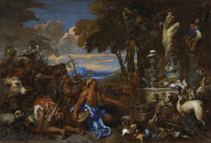 An Offering To Pan — Giuseppe Castiglione