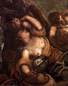 La Masacre De Los Inocentes (detalle) — Jacopo Tintoretto