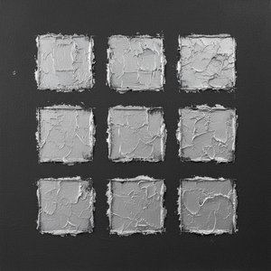 Monolithic Fragments: A Meditative Study Of Textured Light Within A Structured Charcoal Void — David Moreau
