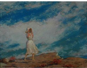 Girl In White — Charles Courtney Curran