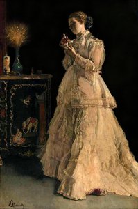 The Lady In Pink — Alfred Stevens