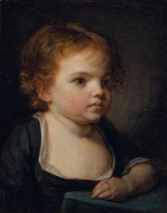 Portrait Of A Child — Jean-baptiste Greuze