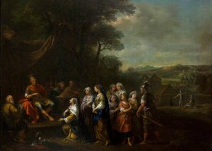 The People Of Rome Paying Homage To Porsenna ( ) — Francesco Zuccarelli