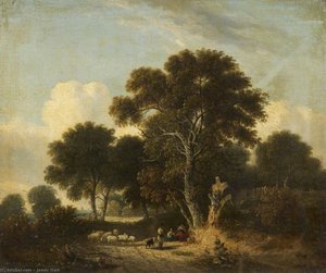 Landscape With Sheep — James Stark