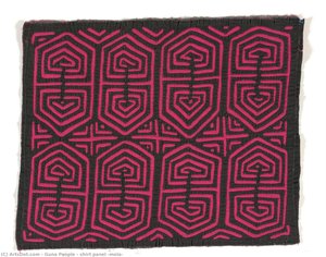 Shirt Panel (mola) — Guna People