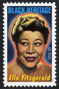 39c Ella Fitzgerald Stamp — 미국 우체국