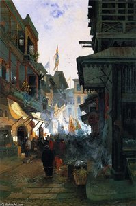Study In Chinatown, San Francisco, California — Edwin Deakin