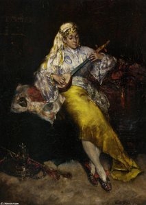 The Entertainer — Carolus-duran (charles-auguste-emile Durand)