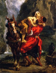 Le Bon Samaritain — Eugène Delacroix