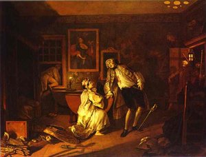Der Tod Des Earl Von Chatham — William Hogarth