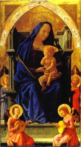 Madonna Enthroned — Masaccio